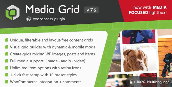 Media Grid – WordPress Responsive Portfolio