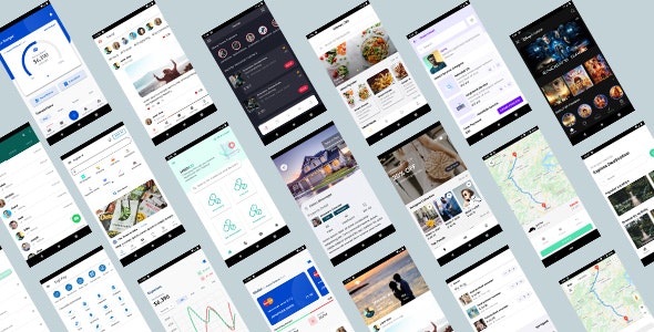 ionic 5 template bundle / ionic 5 themes bundles / ionic 5 templates with 10+ apps