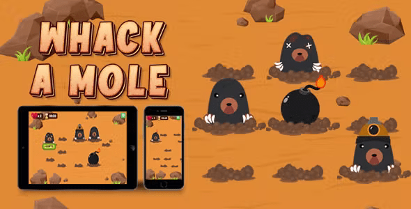 Whack A Mole – HTML5 Game