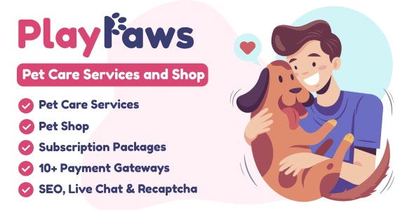 PlayPaws – Pet Care Services and Shop