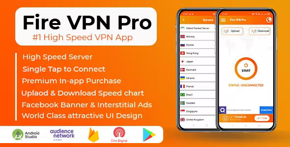 Fire VPN Pro – #1 High Speed VPN