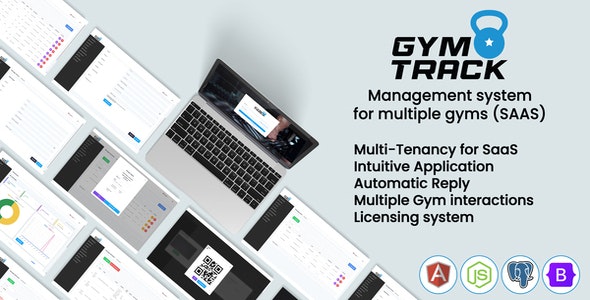 GymTrack | Management System for Multiple Gyms (SAAS)