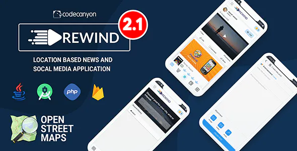 Rewind – Location based News and Entertainment Social Media Application