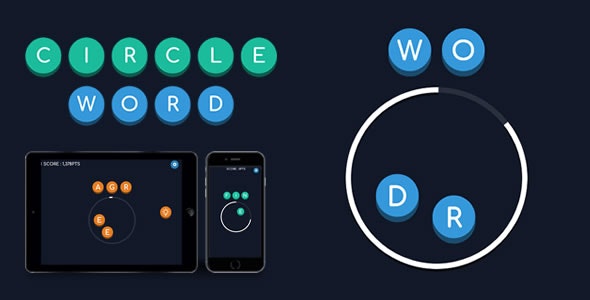 Circle Word – HTML5 Game