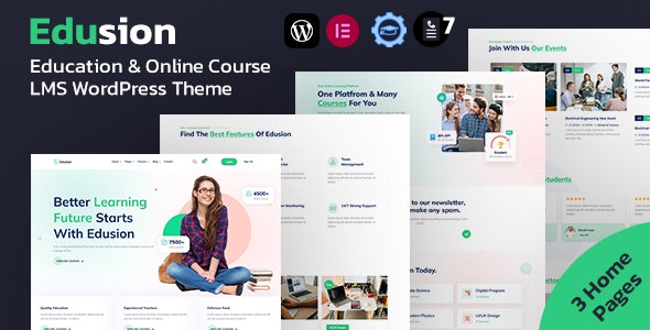 Edusion – Education LMS WordPress Theme