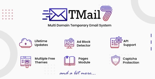 TMail – Multi Domain Temporary Email System 7.8.2