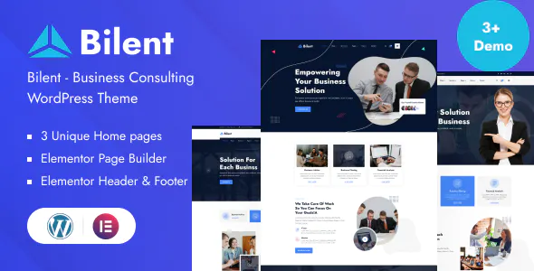 Bilent – Business Consulting WordPress Theme