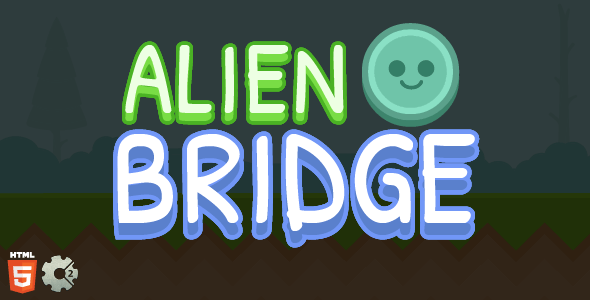 Alien Bridge – Bridge Game Template – Construct2