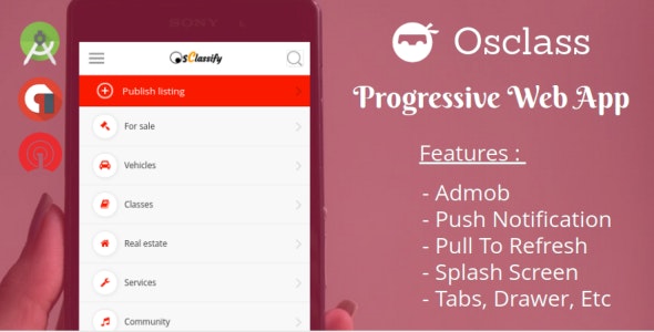 Osclass Android App