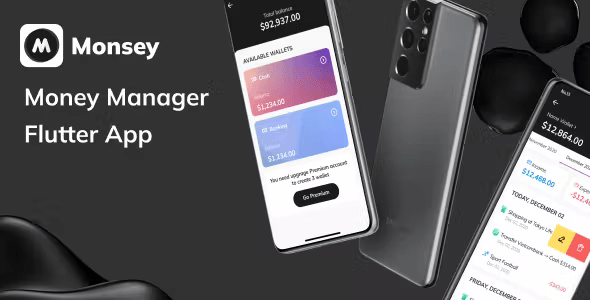 Monsey – Cash Management Flutter Full Application