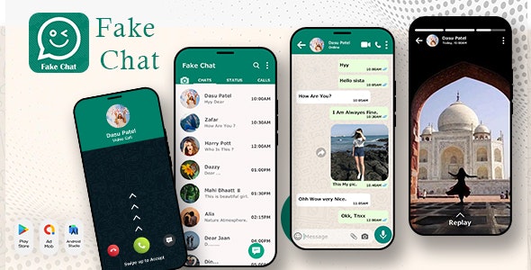 WhatsFakeMsg – Fake Chat Conver – Fake Messenger – Fake Chat Conversation Prank – Chat Story Maker