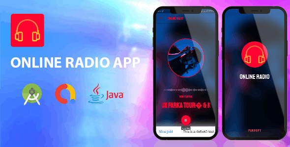 Single Station Online Radio App Source Code | with Admob Ads. 1.0.1