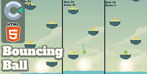 Bouncing Ball Endless – HTML5 Game – C3P