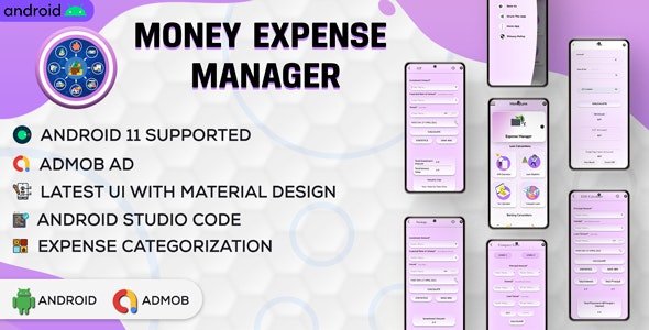 Money Expense Manager | Loan Comparison Calculator | EMI Calculator | Android App | Admob Ads