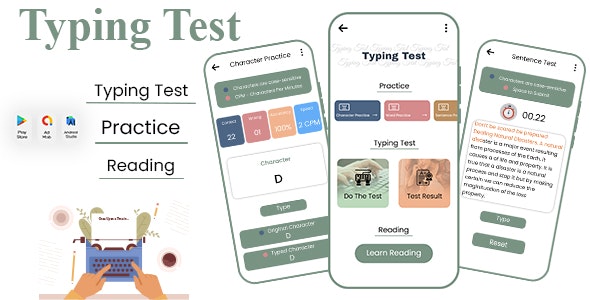 Typing Speed Test – Typing Master – Typing Tutor – Typing Test – Typing Speed – Type Fast Skills