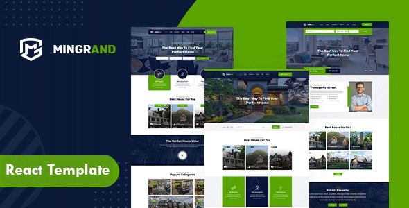 Mingrand – Real Estate React Template