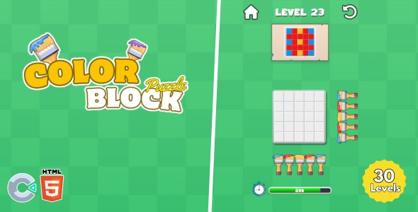 Color Block Puzzle – HTML Game