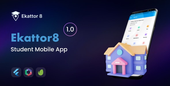 Ekattor 8 Student Flutter Mobile App
