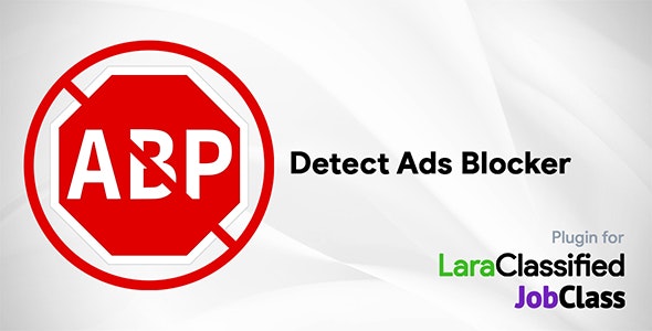 Detect Ads Blocker add-on for LaraClassifier and JobClass