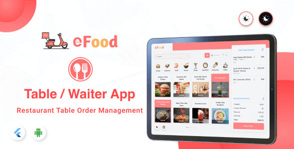 eFood – Table/Waiter App 1.7