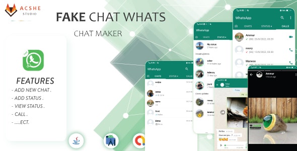 Fake Chat Whats -Fake Chat Conversation for Watssapp – Fake Chat Maker