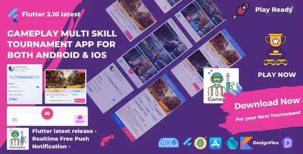 Gameplay Multi Skill Tournament App for Android &amp; IOS – Flutter 3