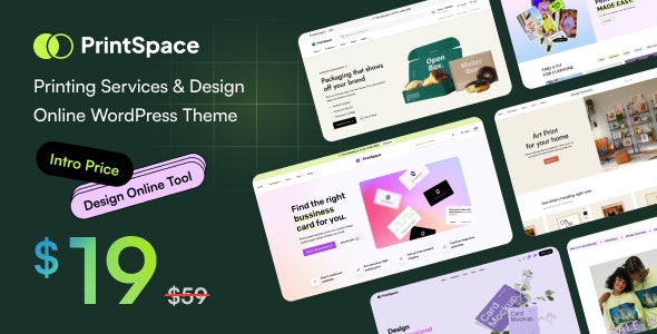 PrintSpace – Printing Services & Design Online WooCommerce WordPress theme 1.2.3