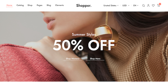 Shopper – Multipurpose E-Commerce Template