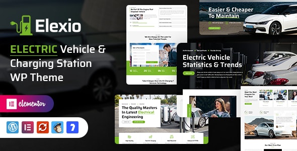 Elexio – Electric Mobility WordPress Theme + RTL 1.3