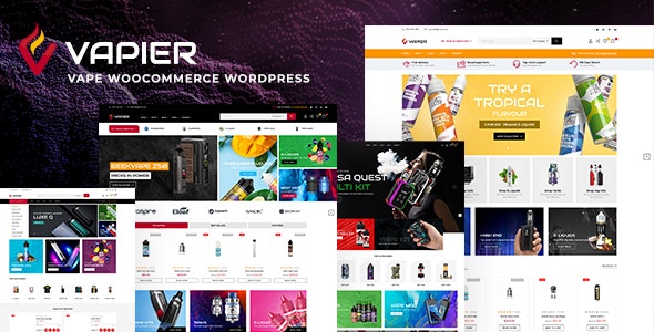 Vapier – Vape Store WooCommerce WordPress Theme 1.1.5