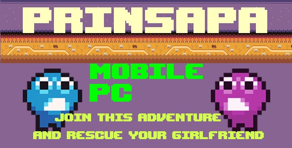 Prinsapa – HTML5 Game (With Construct 3 Source-code .c3p)