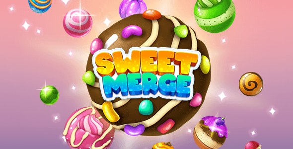 Sweet Merge – HTML5 Game (Phaser 3)