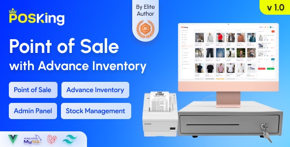 PosKing –  Point Of Sale System with Inventory Management | Retail Business ERP