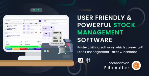 Point of Sale – Billing and Stock Management System 1.3