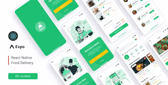 Mesio – Food React Native Template