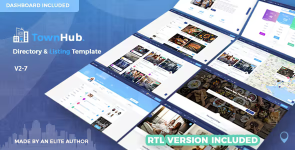 Townhub – Directory Listing Template 2.8