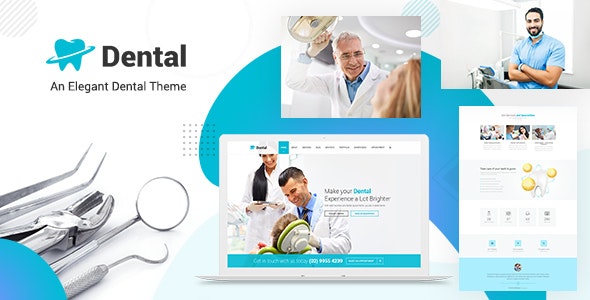 Dental Clinic – Dentist WordPress Theme 3.1