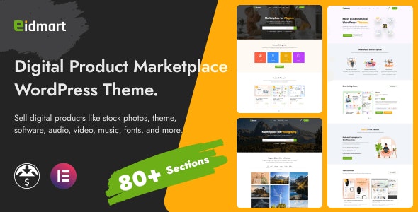 Eidmart | Digital Marketplace WordPress Theme 5.0.16