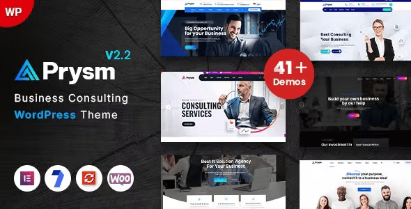 Prysm – Consulting & Business WordPress Theme