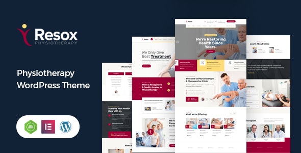 Resox – Physiotherapy WordPress Theme