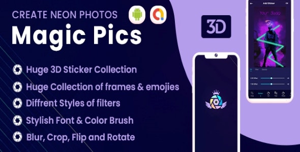 Magic Pics Photo Editor (Android 11 Supported)