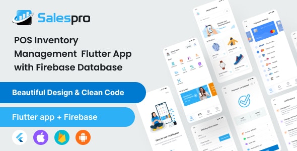 SalesPro – Flutter POS Inventory Management App With Firebase