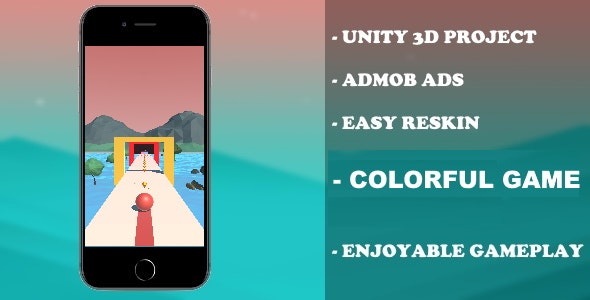 Colorful Balls – (Unity – Admob)