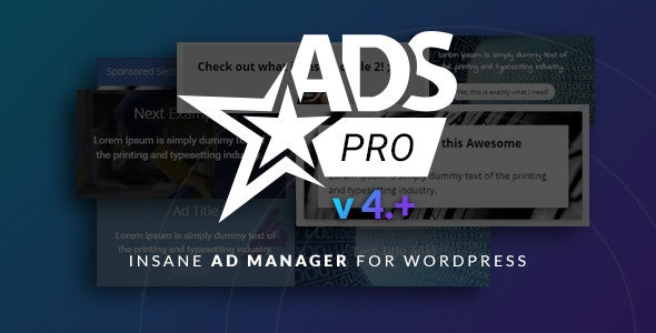 Ads Pro Plugin – Multi-Purpose WordPress Advertising Manager 4.8