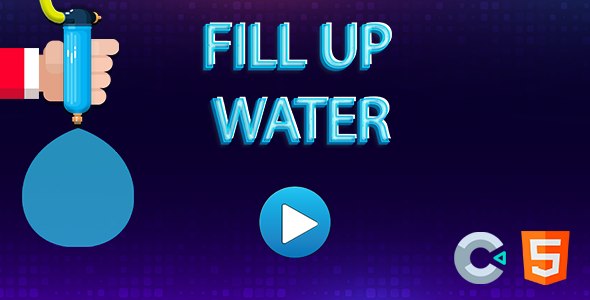 Fill Up Water – Html5 (Construct3)