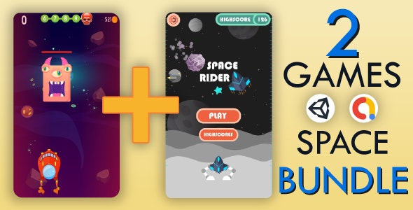 2 Games Space Bundle ( AdMob + Unity Ads ) 1.0.4