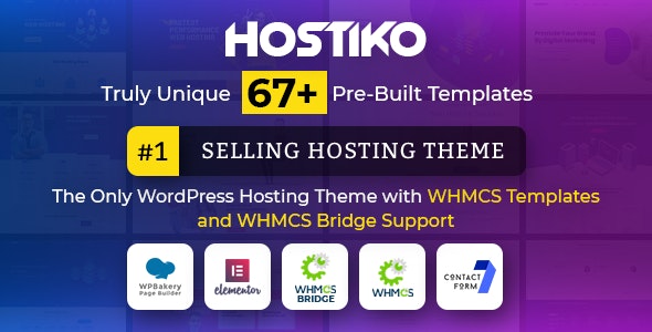 Hostiko – Hosting WordPress & WHMCS Theme 2.3.6