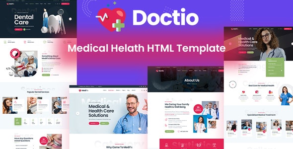 Doctio – Medical Health HTML Template