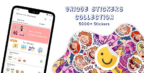 Stickers for Whatsapp – Admob + Facebook Integration