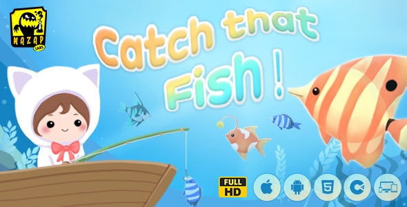 Catch that Fish – Educational Game (Construct 3)